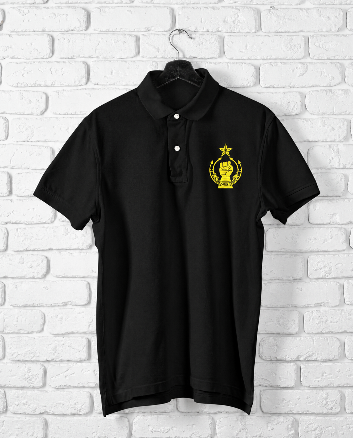 Armoured Corps Polo T-Shirt – Printed Regimental Crest | Indipeepal
