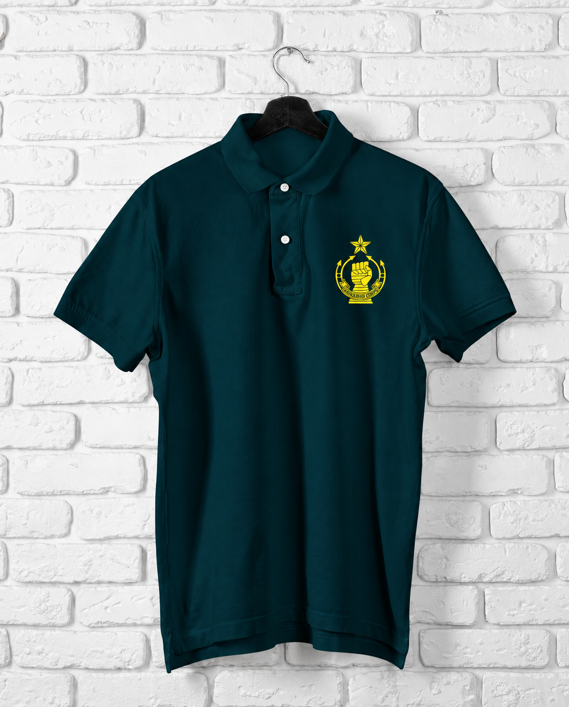 Armoured Corps Polo T-Shirt – Printed Regimental Crest | Indipeepal
