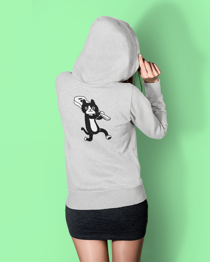 Musi-Caty Hoodie – Where Music Meets Mischief!