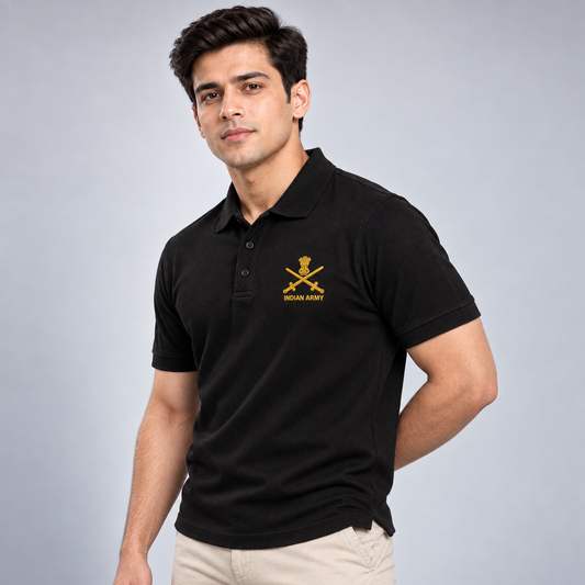 Indian Army Polo Shirt – Printed | Unisex | Indipeepal