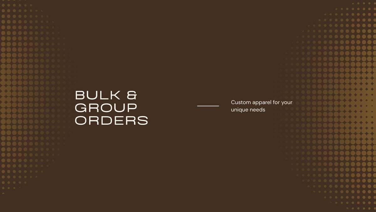 Bulk and group orders for regiments, batches and clubs