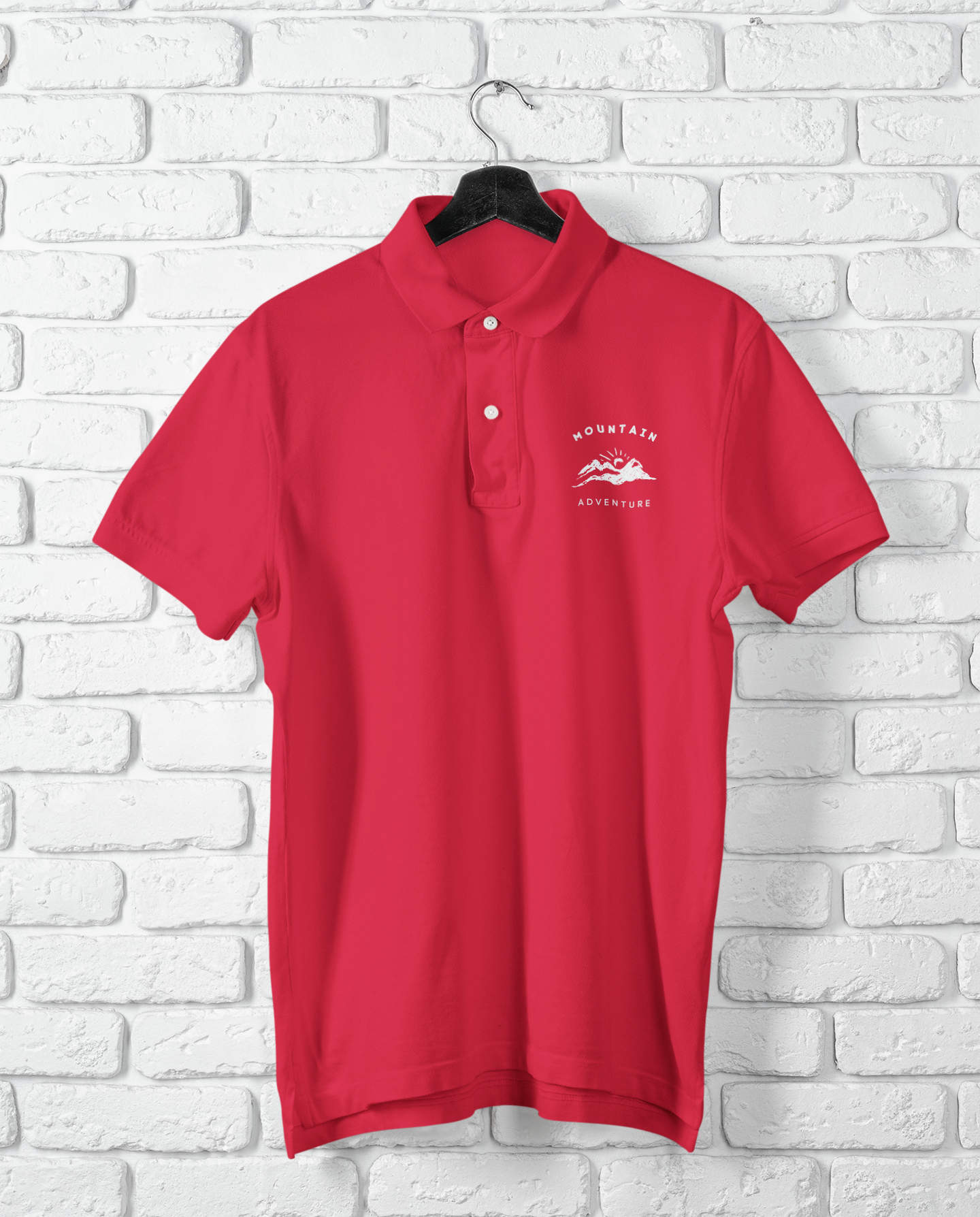 Mountain adventure Polo T shirt