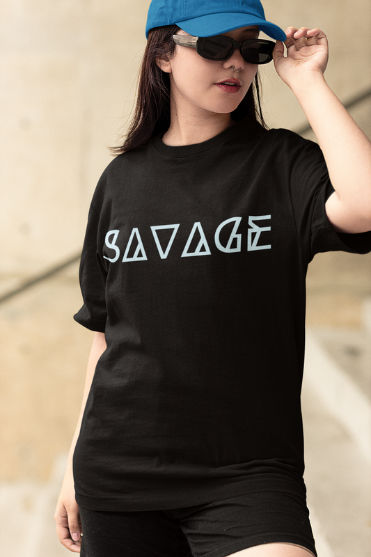 savage tee - Unisex bold cotton