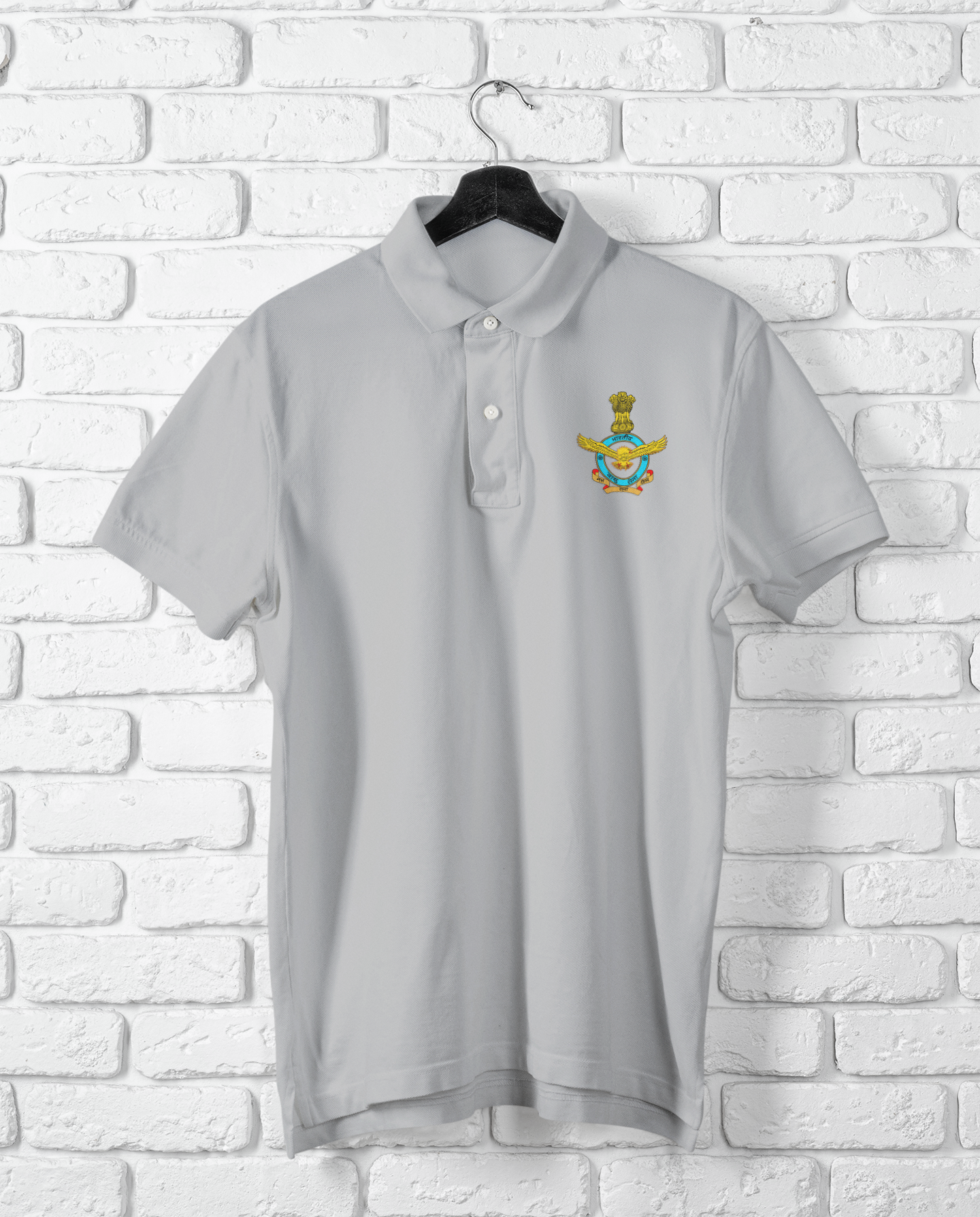 Indian Air Force Crest Polo Shirt