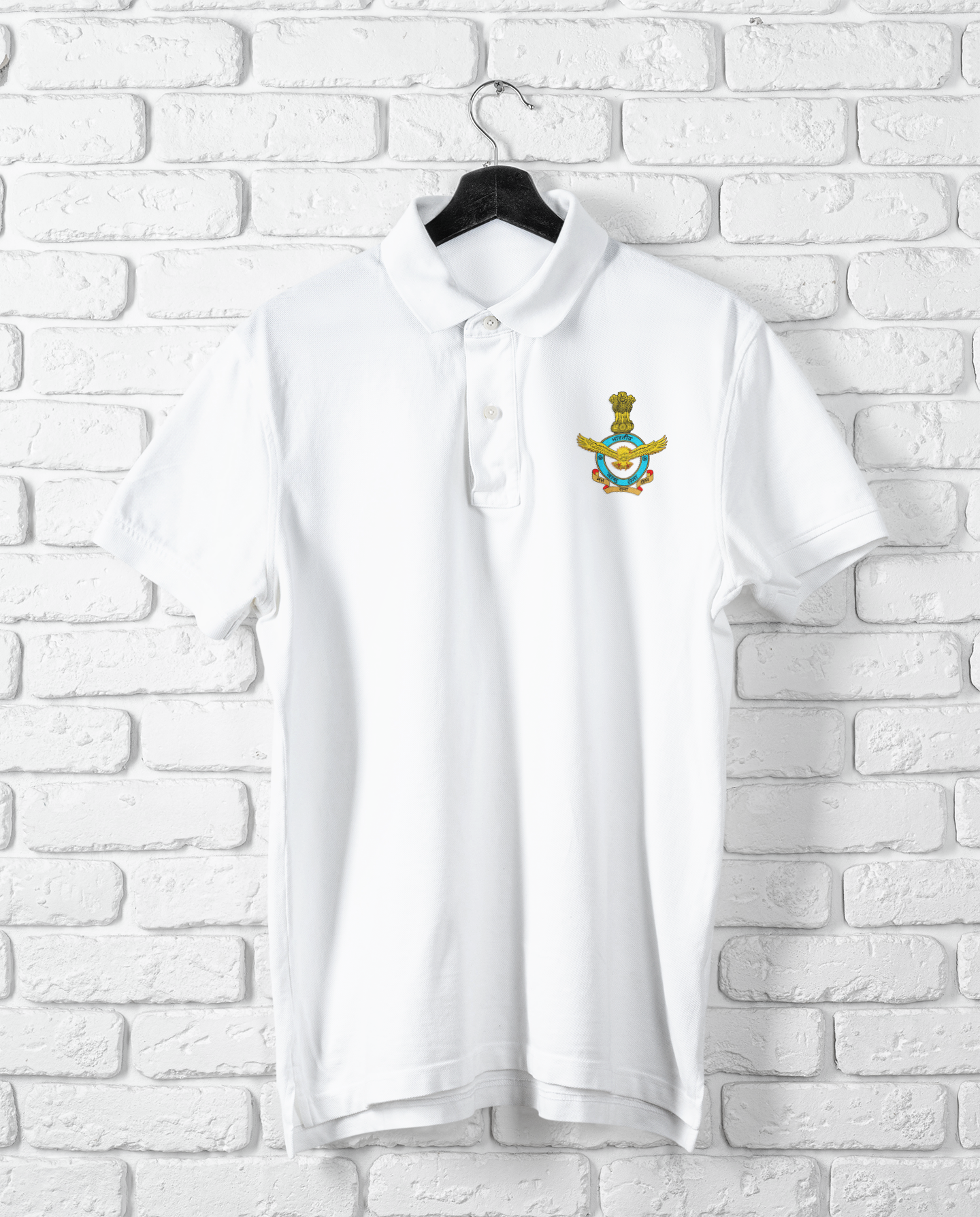 Indian Air Force Crest Polo Shirt